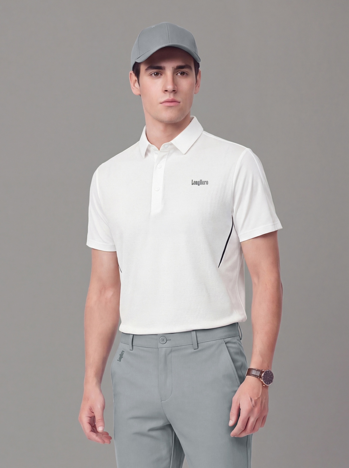 Men's polo shirt