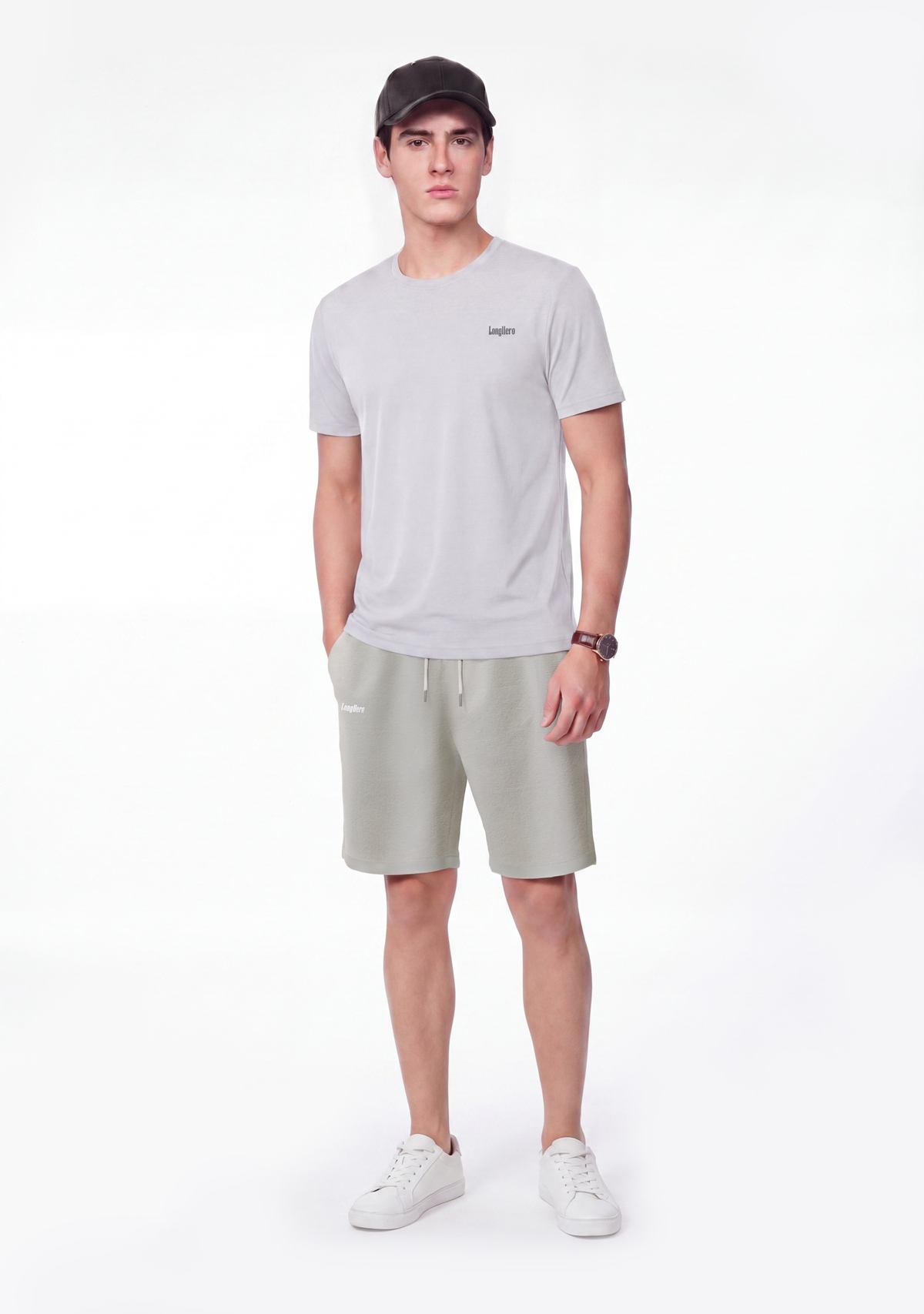 Men's sports shorts LHMK100