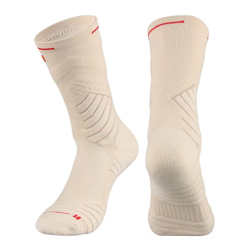 Men's towel bottom basketball socks LHMW004 OEM